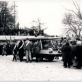 1991 m. sausio 16-oji. Žuvusių laisvės gynėjų laidotuvės Vilniuje. Nuotrauka iš VŽM fondų.