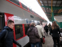 Tik keturi sustojimai, ir po valandos ir dešimties minučių aš – Kaune. Mano nuotrauka.