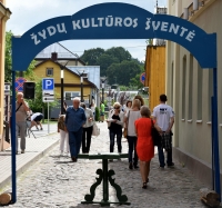 Žydų kultūros šventė Anykščių senamiestyje.