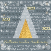 Baltųjų švenčių afiša.