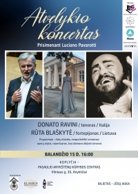 Balandžio 15-osios koncerto afiša.