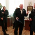 Anykštėnų gidas J. Domoslavskis (centre).