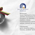 Šiaulių „Aušros“ muziejaus sveikinimas.