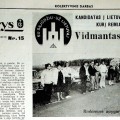 „Žiburys“ agituoja už V. Žiemelį.
