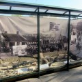 Istorinėje ekspozicijoje – prieškario panorama ir karo vaizdai.
