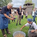 Kulinarijos edukacija-degustacija Vorutos piliavietėje.