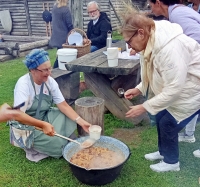 Kulinarijos edukacija-degustacija prie Vorutos.