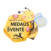 Medaus šventės logotipas