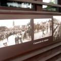 Istorinės nuotraukos primena A. Baranausko aikštės praeitį.