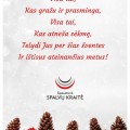 Spaustuvės „Spalvų kraitė“ sveikinimas.