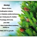 Šilalės Vlado Statkevičiaus muziejaus šventinis sveikinimas.