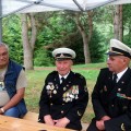 Susitikimas su jūros šauliais partizanų atminimo parke Kadrėnuose.